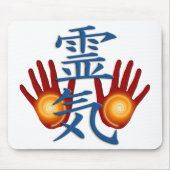 Reiki Hands | Maak uw eigen achtergrond Muismat (Voorkant)