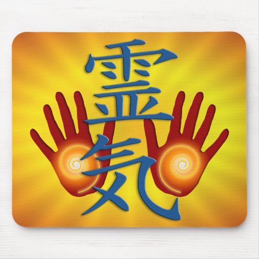 Reiki Hands Muismat (Voorkant)