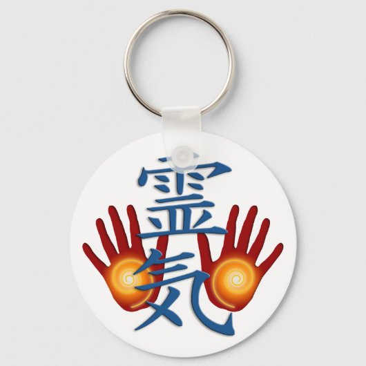 Reiki Hands Sleutelhanger (Voorkant)