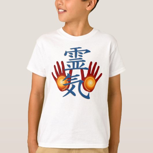 Reiki Hands T-shirt (Voorkant)