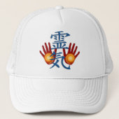 Reiki Hands Trucker Pet (Voorkant)