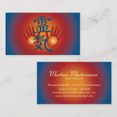 REIKI Hands Visitekaartje (Voorkant / Achterkant)