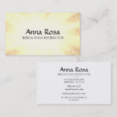 *~* Reiki Healer Rays Energy Healing Sparkles Visitekaartje (Voorkant / Achterkant)