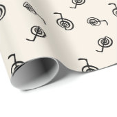 Reiki Healing Cho Ku Rei Symbol Patroon Cadeaupapier (Rol Hoek)