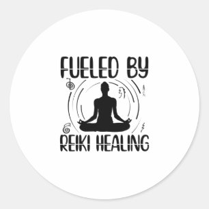 Reiki Healing Energy   Cadeauidee voor Reiki-meest Ronde Sticker