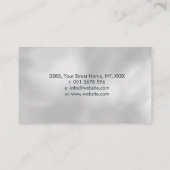 Reiki Healing Hands in Lotus Abalone en Gold Visitekaartje (Achterkant)