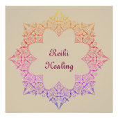 Reiki Healing Perfect Poster (Voorkant)