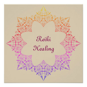Reiki Healing Perfect Poster