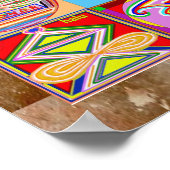 Reiki Healing Symbols Guru Master Spiritueel Cosmi Poster (Hoek)