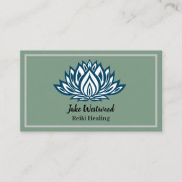 Reiki Healing White Lotus Visitekaartje