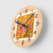 REIKI-herstellende symbolen Ronde Klok (Hoek)