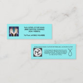 Reiki/het Helen Mini Visitekaartje (Voorkant / Achterkant)