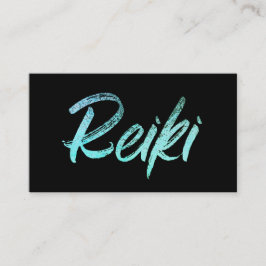 *~* Reiki - Hoofd- of Praktijkverwarmingselement Visitekaartje