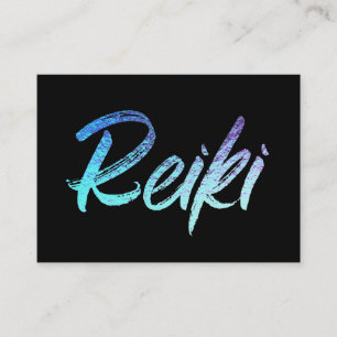 *~* Reiki - Hoofd- of Praktijkverwarmingselement Visitekaartje