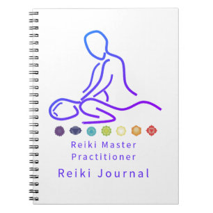 Reiki HoofdOverzicht Witte Notitieboek