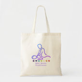 Reiki HoofdOverzicht Witte Tote Bag (Voorkant)