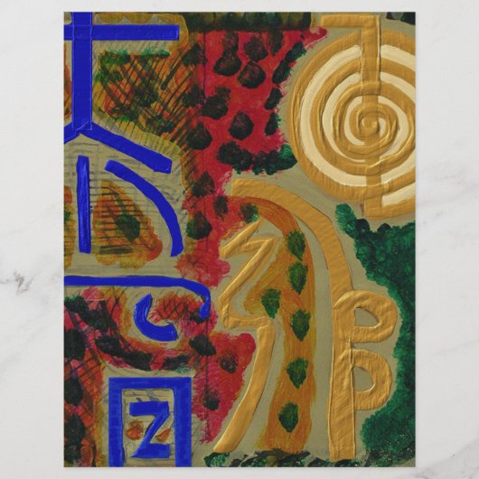 REIKI hoofdverwarmingssymbolen (Voorkant)