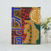 REIKI hoofdverwarmingssymbolen (Staand voorkant)