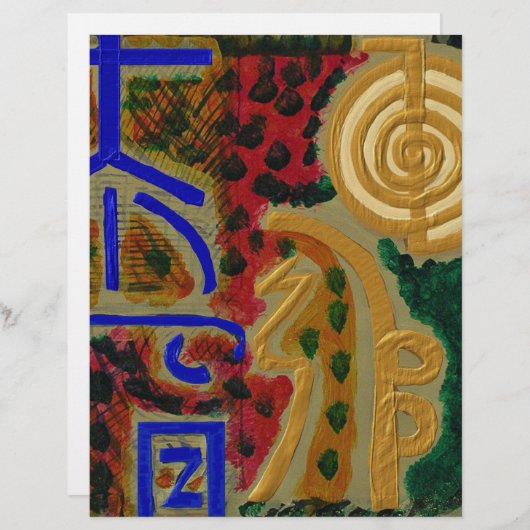 REIKI hoofdverwarmingssymbolen (Voorkant / Achterkant)