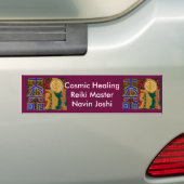REIKI hoofdverwarmingssymbolen Bumpersticker (Op auto)