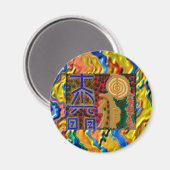 REIKI hoofdverwarmingssymbolen Magneet (Voorkant / Achterkant)