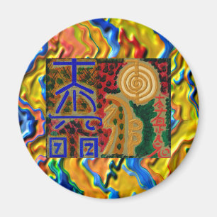 REIKI hoofdverwarmingssymbolen Magneet