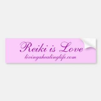 Reiki is Love Bumpersticker