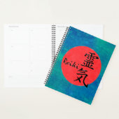 Reiki kalligrafie en woord 1 planner (Display)