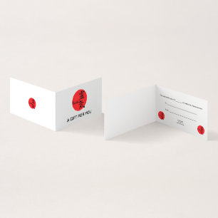 Reiki-kalligrafie en Word 1 Kaart