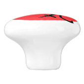 Reiki-kalligrafie en Word 1 Keramische Knop (Zijkant)