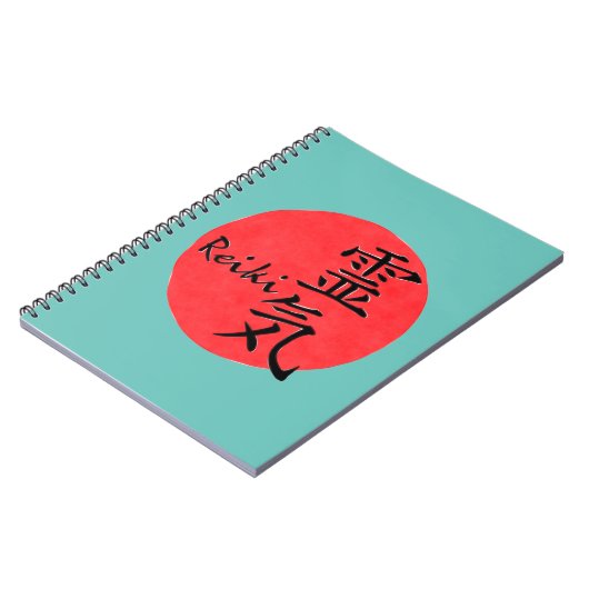 Reiki-kalligrafie en Word 1 Notitieboek (Linkerzijde)