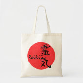 Reiki-kalligrafie en Word 1 Tote Bag (Voorkant)