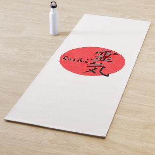 Reiki-kalligrafie en Word 1 Yogamat