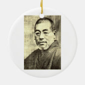 Reiki Kanji en Precepts met Usui Keramisch Ornament (Achterkant)