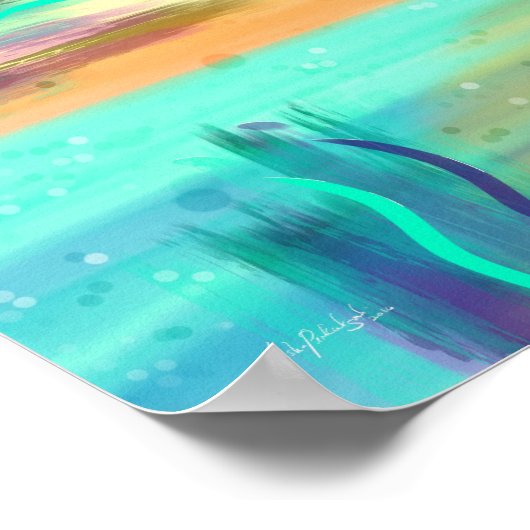 Reiki Kanji - Tranquil Energy Poster (Hoek)