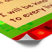 REIKI Karuna Healing Master's Symbolen Poster (Hoek)