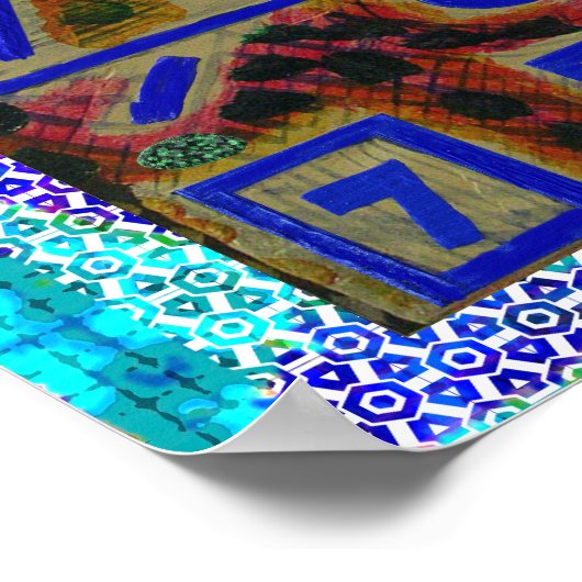 REIKI Karuna Healing Master's Symbolen Poster (Hoek)