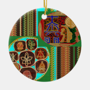 REIKI Karuna Healing Symbolen  CARE GIFTS 99 Keramisch Ornament