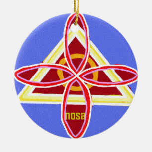 Reiki Karuna Ommantra : NOSA Keramisch Ornament