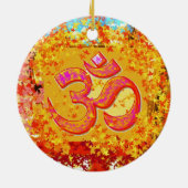 Reiki Karuna Ommantra : NOSA Keramisch Ornament (Achterkant)