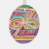 Reiki Karuna Ommantra : ZONAR Keramisch Ornament (Rechts)