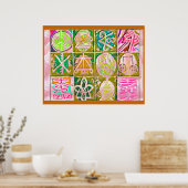 REIKI Karuna:  stijlsymbolen Poster (Keuken)