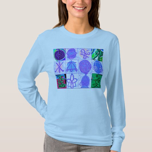 Reiki Karuna - Symbool voor genezing T-shirt (Voorkant)
