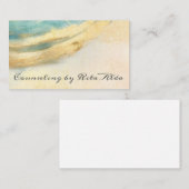 Reiki Lightwerker Moon Star Mystic Visitekaartjes (Voorkant / Achterkant)