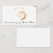 Reiki Lightwerker Moon Star Mystic Visitekaartjes (Voorkant / Achterkant)