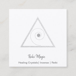 Reiki Magic Vierkante Visitekaartje
