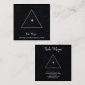 Reiki Magic Vierkante Visitekaartje (Voorkant / Achterkant)