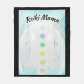 Reiki Mama Fleece Deken (Voorkant)