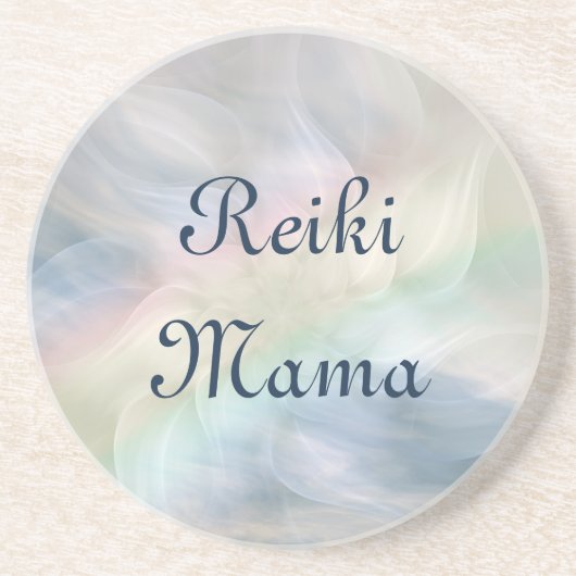 Reiki Mama Zandsteen Onderzetter (Voorkant)
