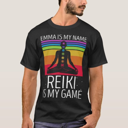Reiki Mandala Quote for Reiki and Reiki Master  1 T-shirt (Voorkant)